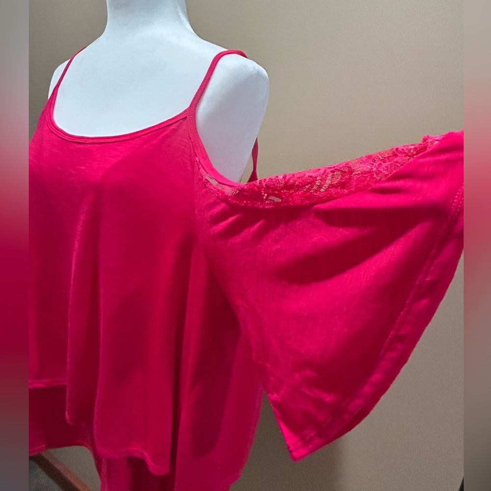 Torrid Hot Pink Short Sleeve Top